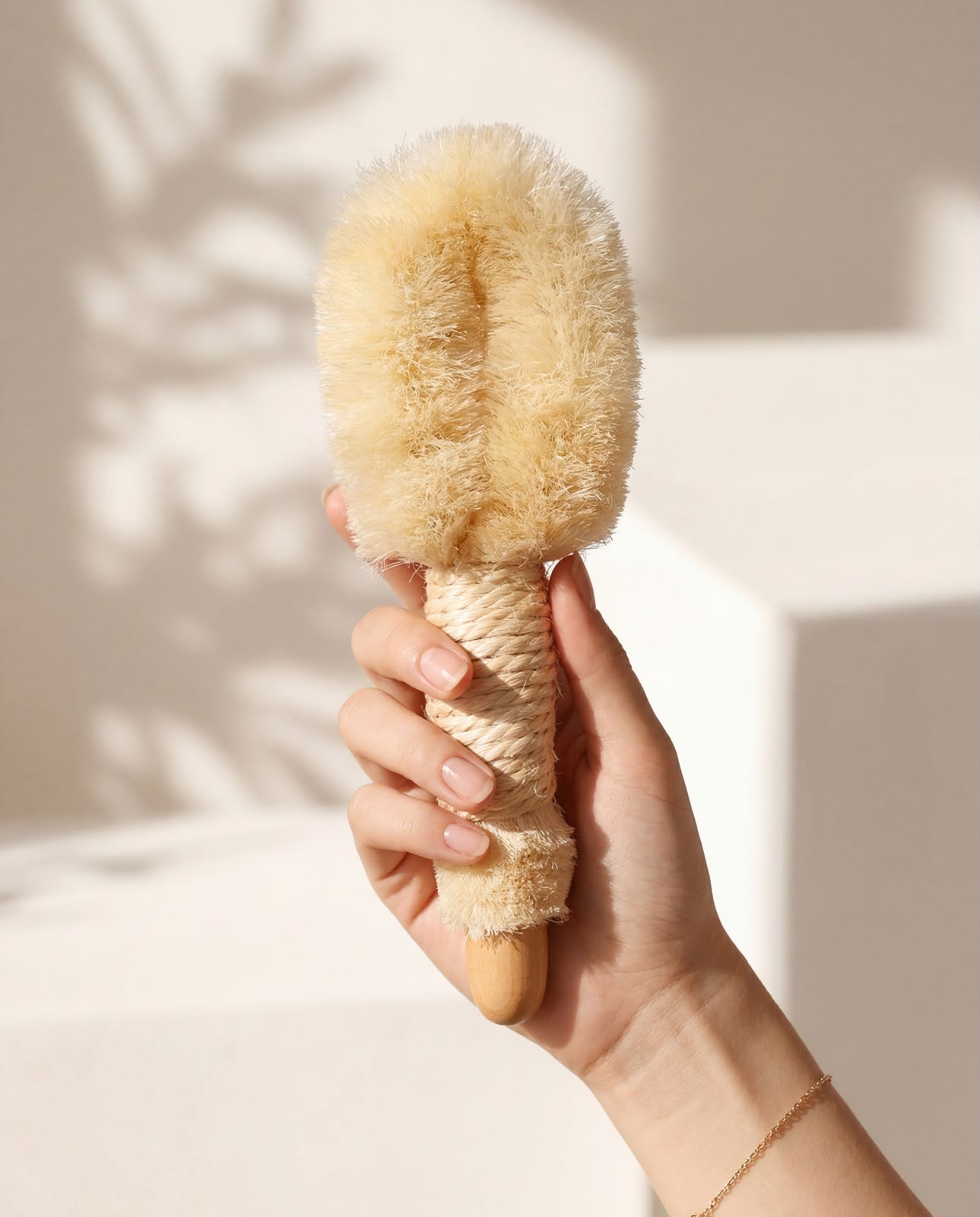 Tall Wooden Dry Brush Secondary image